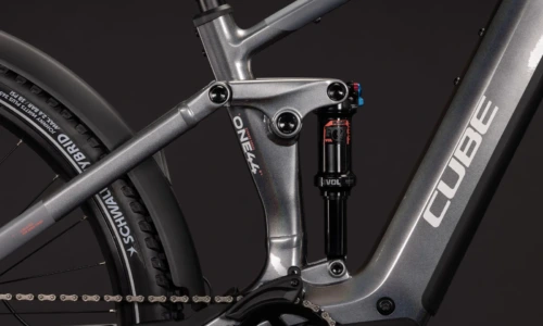 Bicicleta eléctrica Cube Stereo Hybrid ONE44 SLX 800 FE prismasilver´n´grey – detalle 4 | Ebike.es