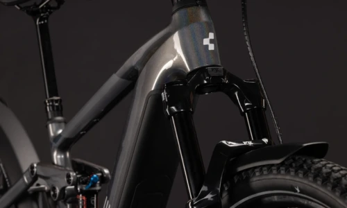 Bicicleta eléctrica Cube Stereo Hybrid ONE44 SLX 800 FE prismasilver´n´grey – detalle 5 | Ebike.es