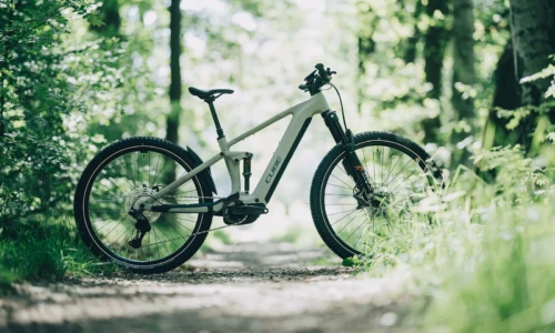 Cube Stereo Hybrid ONE44 SLX 800 Wh oatgrey´n´grey – Bicicleta Eléctrica de Montaña Doble Suspensión 2027 ebike.es Gran tienda de bicicletas eléctricas en España 18 Bicicleta eléctrica Cube Stereo Hybrid ONE44 SLX 800 oatgrey´n´grey – vista en exterior | Ebike.es