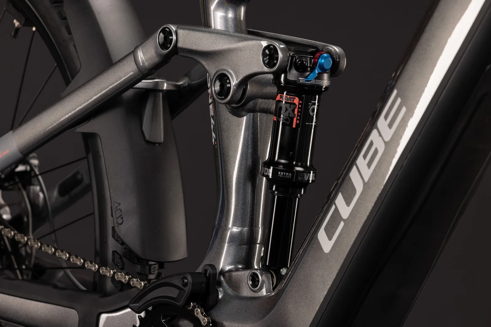 Cube Stereo Hybrid ONE44 SLX 800 Wh prismasilver´n´grey – Bicicleta Eléctrica de Montaña Doble Suspensión 2027 ebike.es Gran tienda de bicicletas eléctricas en España 6 Bicicleta eléctrica Cube Stereo Hybrid ONE44 SLX 800 prismasilver´n´grey – detalle 4 | Ebike.es