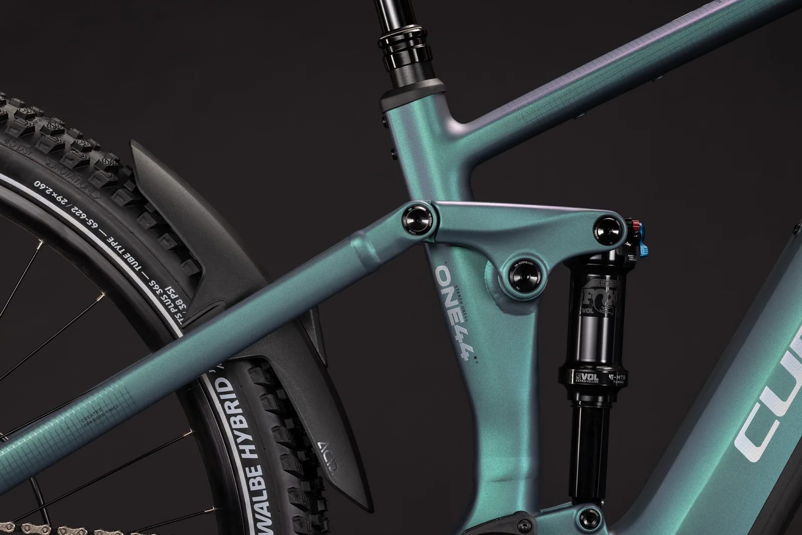 Cube Stereo Hybrid ONE44 SLX 800 Wh smaragdgrey´n´chrome – Bicicleta Eléctrica de Montaña Doble Suspensión 2027 ebike.es Gran tienda de bicicletas eléctricas en España 6 Bicicleta eléctrica Cube Stereo Hybrid ONE44 SLX 800 smaragdgrey´n´chrome – detalle 4 | Ebike.es