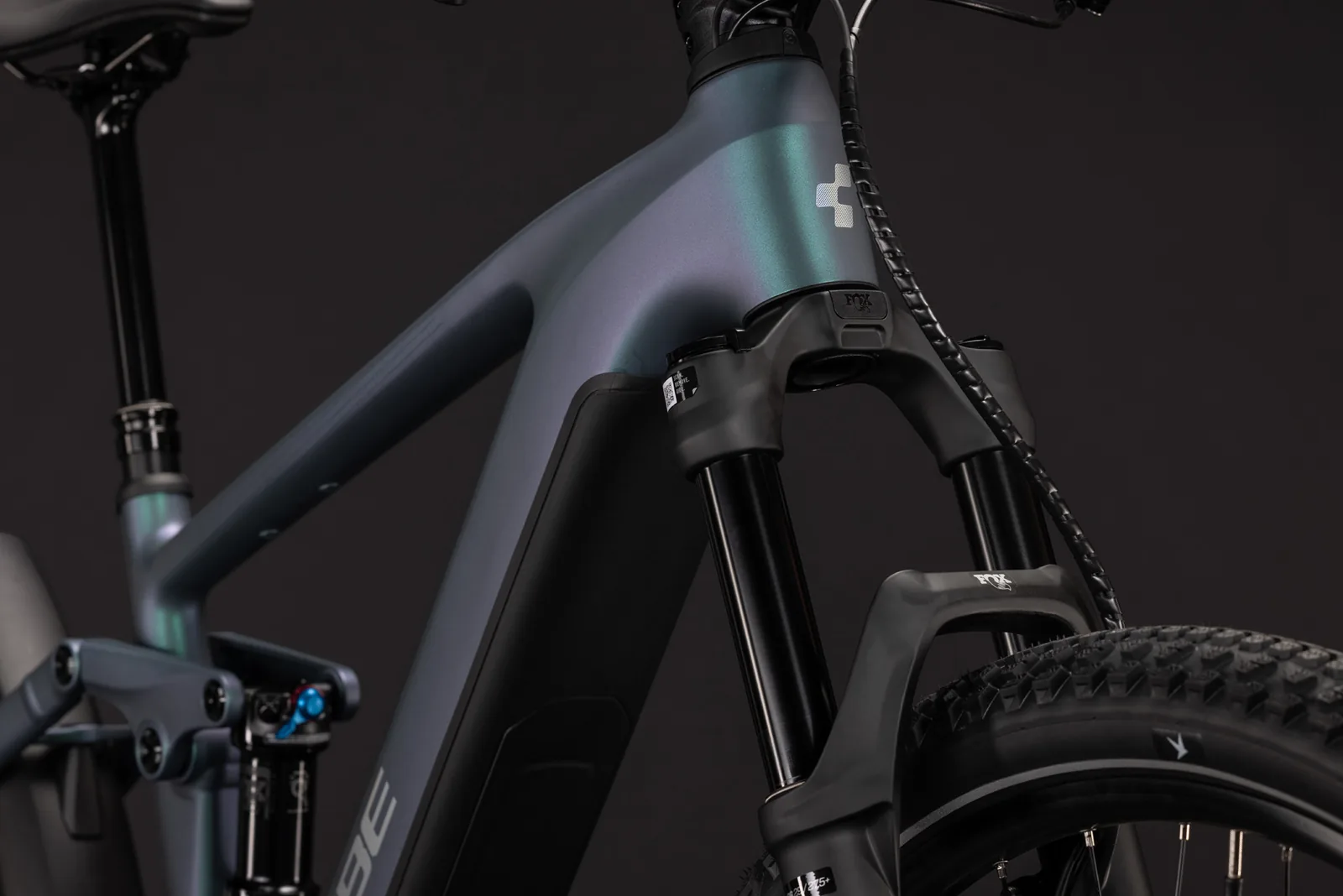 Cube Stereo Hybrid ONE44 SLX 800 Wh smaragdgrey´n´chrome – Bicicleta Eléctrica de Montaña Doble Suspensión 2027 ebike.es Gran tienda de bicicletas eléctricas en España 8 Bicicleta eléctrica Cube Stereo Hybrid ONE44 SLX 800 smaragdgrey´n´chrome – detalle 6 | Ebike.es