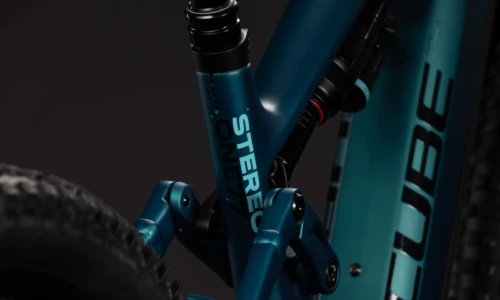 Bicicleta eléctrica Cube Stereo Hybrid ONE77 HPC Race 800 metallicpetrol´n´black – detalle 3 | Ebike.es