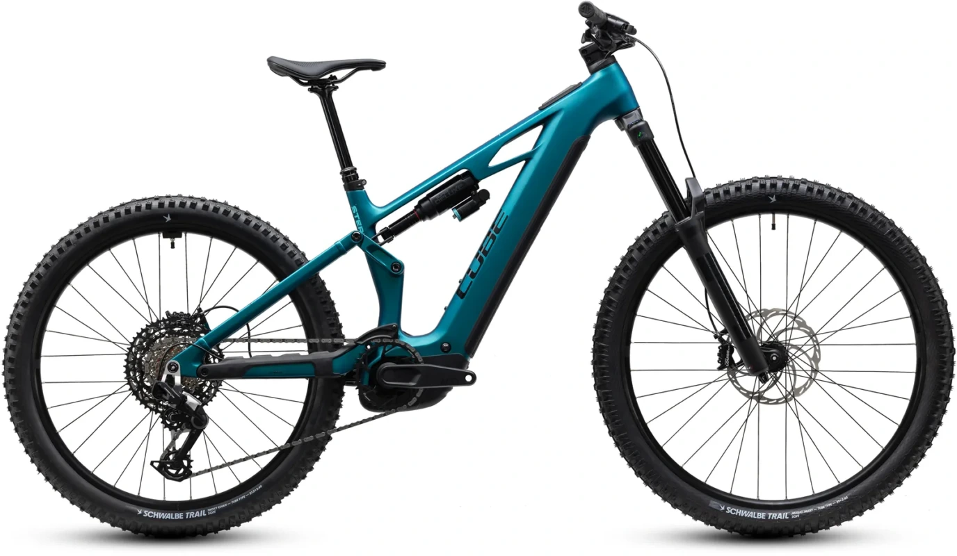 Cube Stereo Hybrid ONE77 HPC Race 800 Wh metallicpetrol´n´black – Bicicleta Eléctrica de Montaña Doble Suspensión 2027