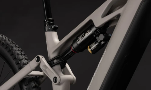 Bicicleta eléctrica Cube Stereo Hybrid ONE77 HPC Race 800 oatgrey´n´yellow – detalle 5 | Ebike.es