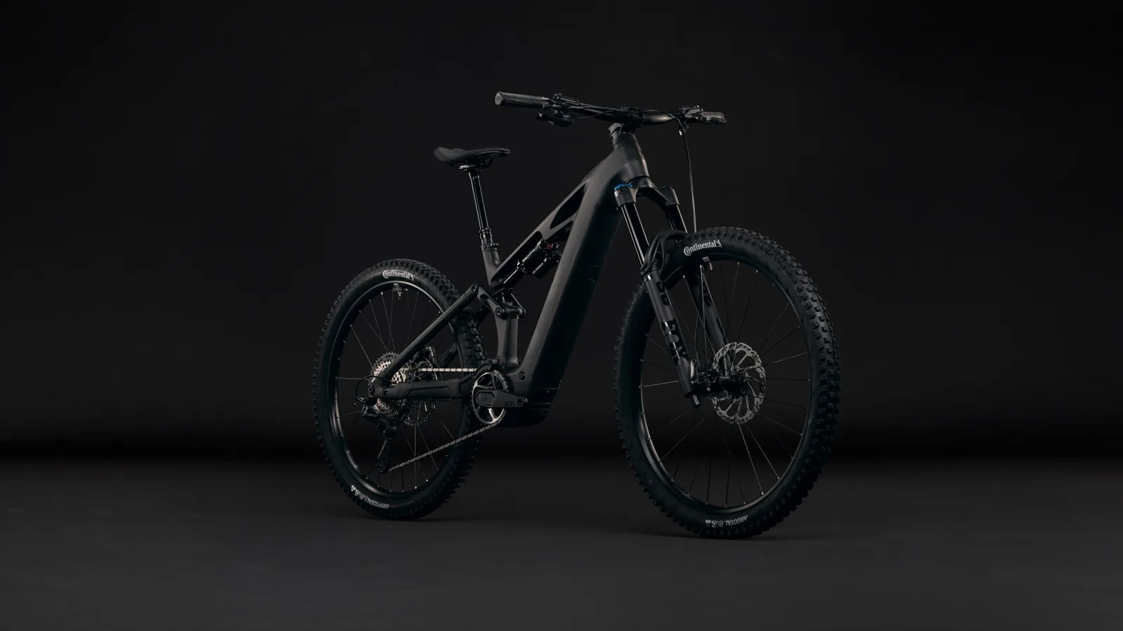 Cube Stereo Hybrid ONE77 HPC SLX 800 Wh blackline – Bicicleta Eléctrica de Montaña Doble Suspensión 2027 ebike.es Gran tienda de bicicletas eléctricas en España 2 Bicicleta eléctrica Cube Stereo Hybrid ONE77 HPC SLX 800 blackline – vista frontal | Ebike.es