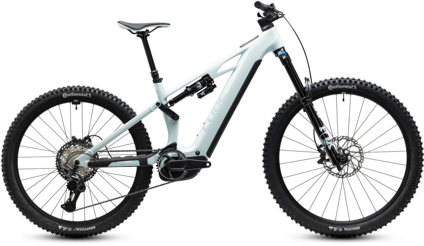 Cube Stereo Hybrid ONE77 HPC SLX 800 Wh hintofmint´n´orange – Bicicleta Eléctrica de Montaña Doble Suspensión 2027