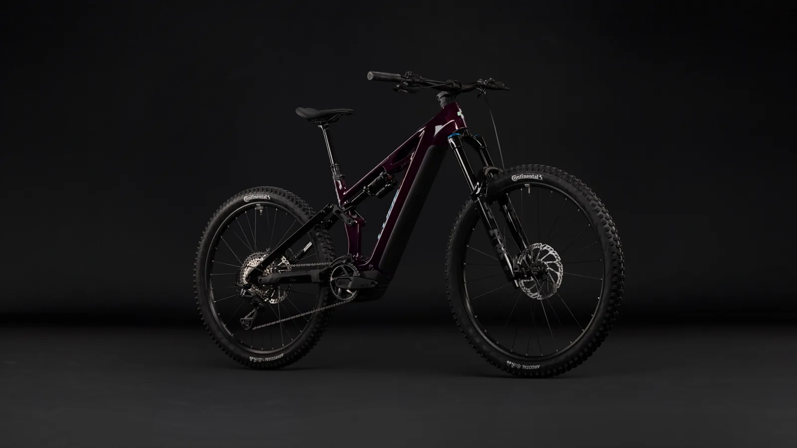 Cube Stereo Hybrid ONE77 HPC SLX 800 Wh liquidred´n´black – Bicicleta Eléctrica de Montaña Doble Suspensión 2027 ebike.es Gran tienda de bicicletas eléctricas en España 2 Bicicleta eléctrica Cube Stereo Hybrid ONE77 HPC SLX 800 liquidred´n´black – vista frontal | Ebike.es