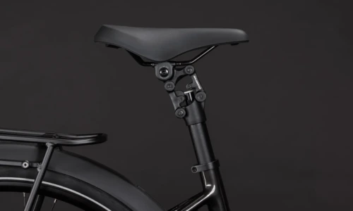 Bicicleta eléctrica Cube Supreme Hybrid Comfort ONE 600 gunmetal´n´reflex Cuadro abierto – detalle 4 | Ebike.es