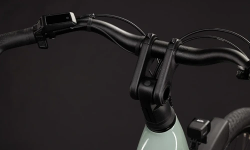 Bicicleta eléctrica Cube Supreme Hybrid Deluxe ONE 600 aloegreen´n´reflex Cuadro abierto – detalle 2 | Ebike.es