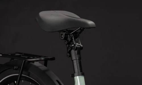 Bicicleta eléctrica Cube Supreme Hybrid Deluxe ONE 600 aloegreen´n´reflex Cuadro abierto – detalle 4 | Ebike.es