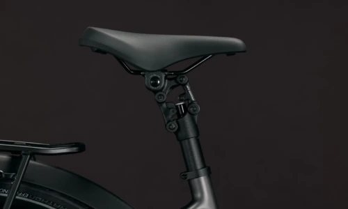 Bicicleta eléctrica Cube Supreme Hybrid Deluxe SLT 600 slabgrey´n´chrome Cuadro abierto – detalle 4 | Ebike.es