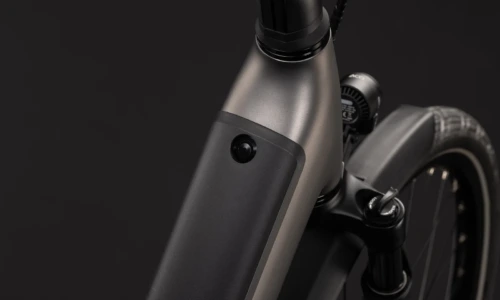 Bicicleta eléctrica Cube Supreme Hybrid Deluxe SLX 600 teak´n´chrome Cuadro abierto – detalle 1 | Ebike.es