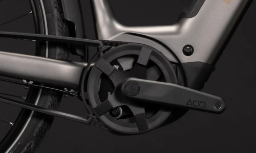 Bicicleta eléctrica Cube Supreme Hybrid Deluxe SLX 600 teak´n´chrome Cuadro abierto – detalle 4 | Ebike.es