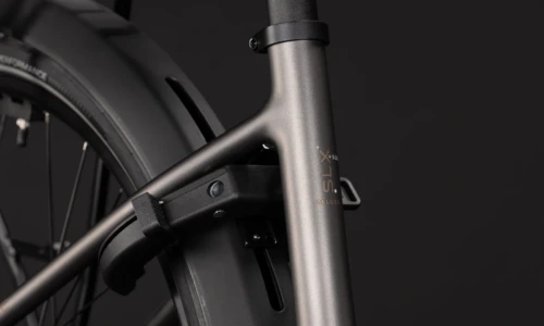 Bicicleta eléctrica Cube Supreme Hybrid Deluxe SLX 600 teak´n´chrome Cuadro abierto – detalle 5 | Ebike.es