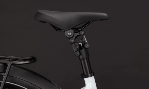 Bicicleta eléctrica Cube Supreme RT Hybrid Comfort EX 600 metallicwhite´n´reflex Cuadro abierto – detalle 4 | Ebike.es