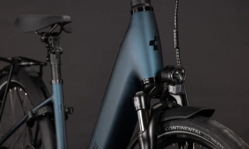 Bicicleta eléctrica Cube Supreme RT Hybrid Comfort EX 600 royalgreen´n´black Cuadro abierto – detalle 5 | Ebike.es