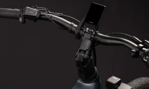 Bicicleta eléctrica Cube Touring Hybrid Deluxe SLX 800 slabgrey´n´chrome Cuadro semiabierto – detalle 2 | Ebike.es