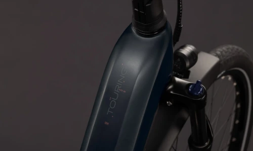 Bicicleta eléctrica Cube Touring Hybrid ONE 600 grey´n´coolgrey Cuadro abierto – detalle 1 | Ebike.es