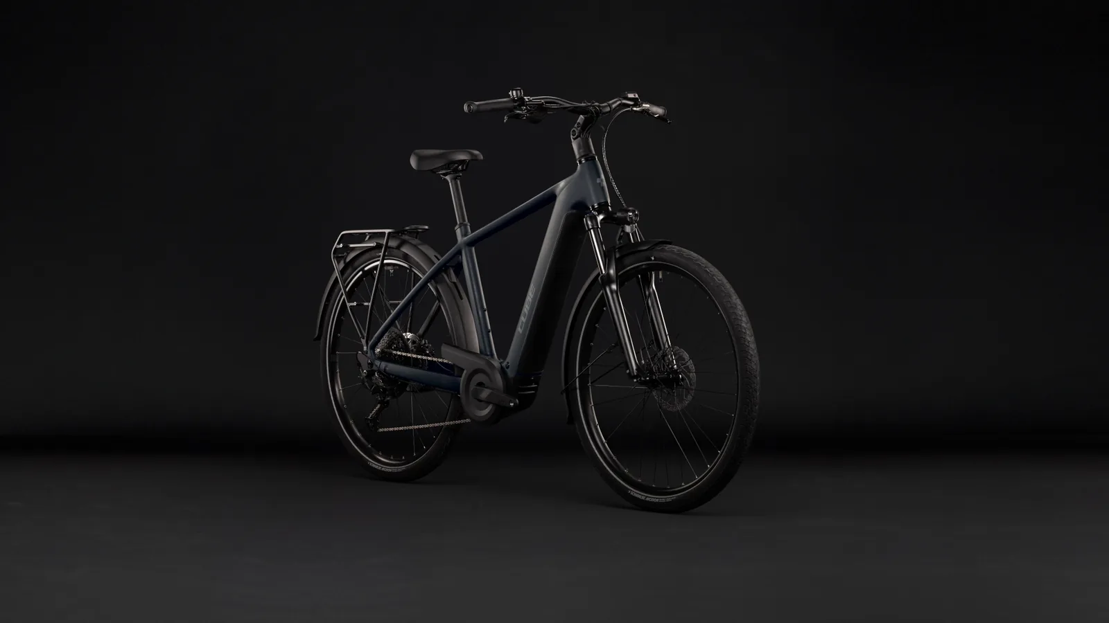 Cube Touring Hybrid ONE 600 Wh grey´n´coolgrey – Bicicleta Eléctrica Trekking 2027 Barra alta ebike.es Gran tienda de bicicletas eléctricas en España 2 Bicicleta eléctrica Cube Touring Hybrid ONE 600 grey´n´coolgrey Barra alta – vista frontal | Ebike.es