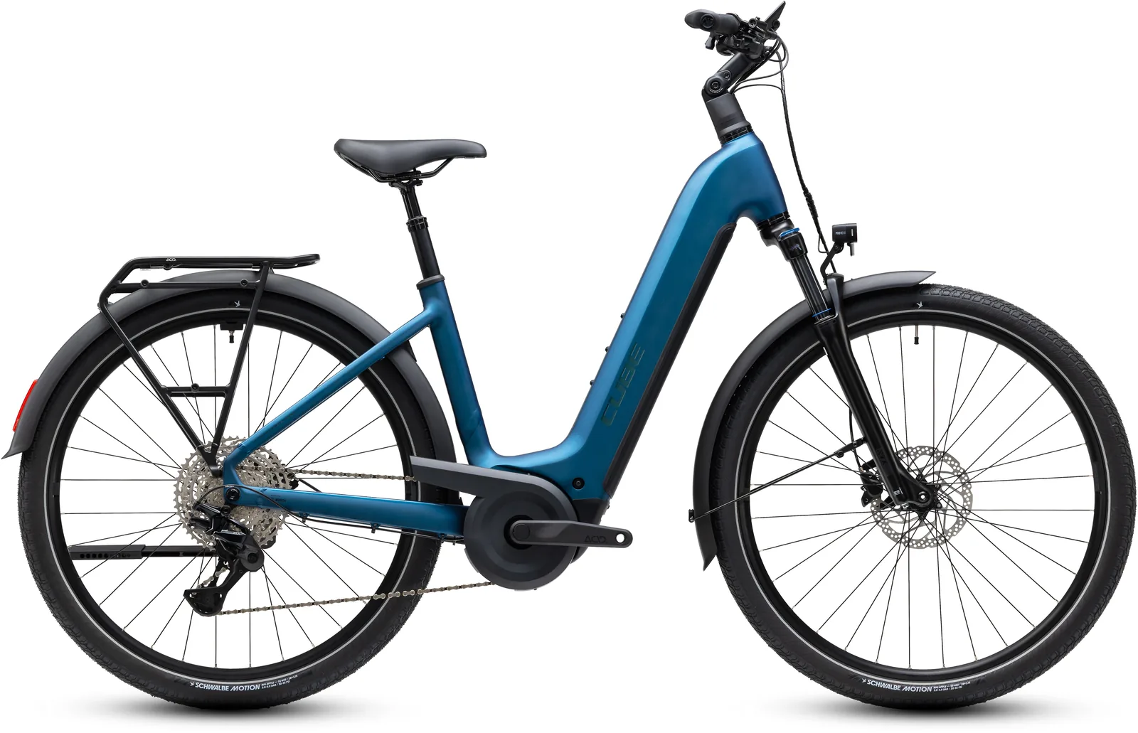 Cube Touring Hybrid Pro 800 Wh electricblue´n´prizm – Bicicleta Eléctrica Trekking 2027 Cuadro abierto