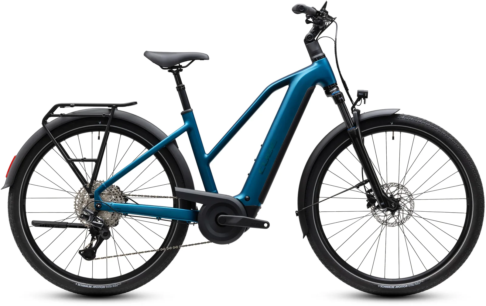 Cube Touring Hybrid Pro 800 Wh electricblue´n´prizm – Bicicleta Eléctrica Trekking 2027 Cuadro semiabierto