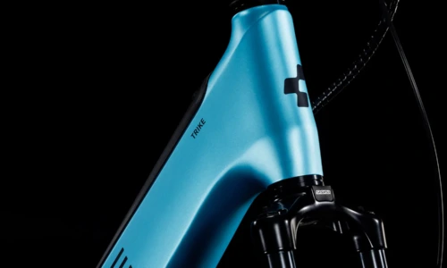 Bicicleta eléctrica Cube Trike Family Hybrid 1500 blue´n´reflex – detalle 1 | Ebike.es