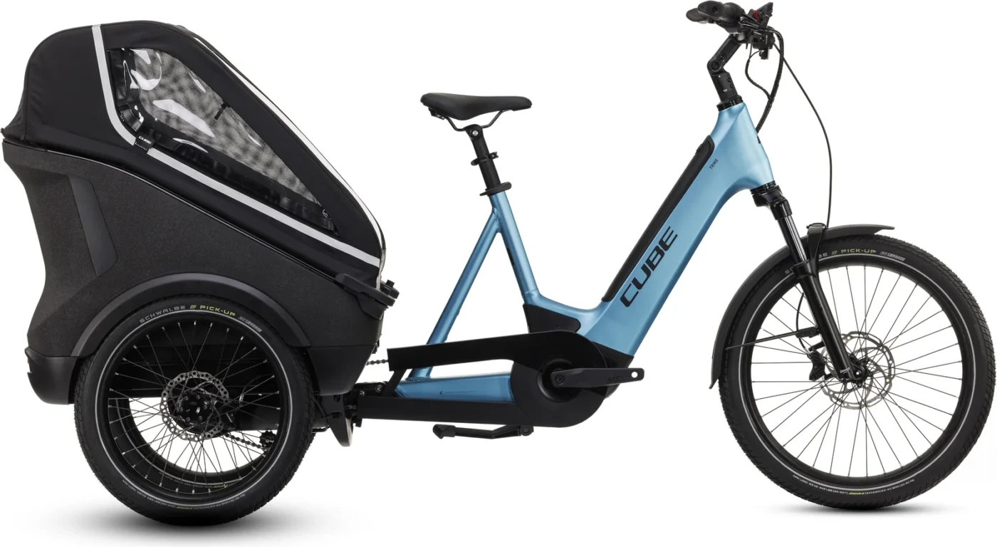 Cube Trike Family Hybrid 1500 Wh blue´n´reflex – Bicicleta Eléctrica de Carga 2027